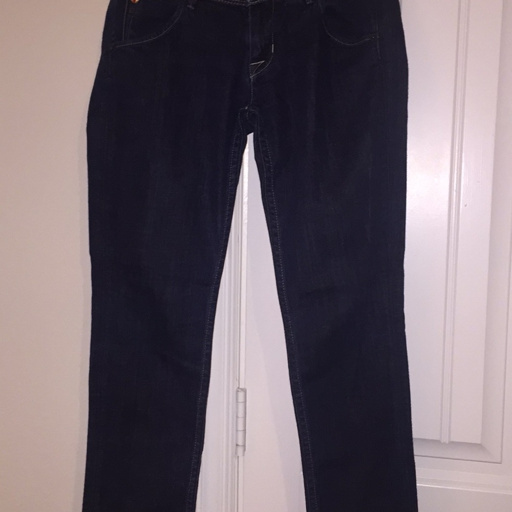 Hudson Collin Flap Pocket Skinny Jeans